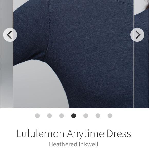Lululemon Anytime Dress heathered inkwell - Picture 6 of 13